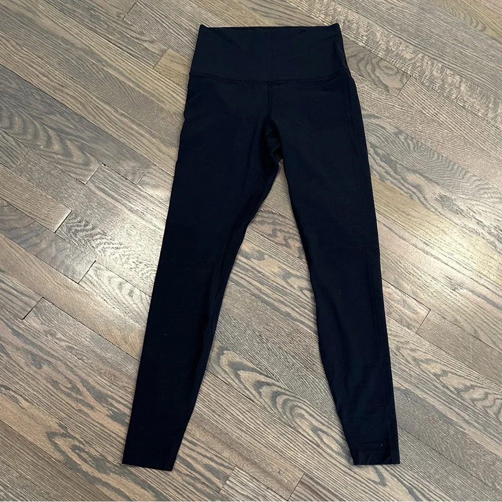 Lululemon Align Leggings, Full Length, Black, Size 6 - Picture 2 of 3